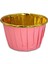 Muffin Kek Kapsülü Pembe-Altın 25'li x 5 Paket 4
