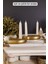 Şamdan Mumluk Dekoratif Mumluk Beyaz Renk Tealight Mumluk Model 14 3