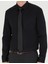 Erkek Siyah Regular Fit Uzun Kollu Basic Gömlek 50277146-VR046 6