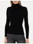 Kadın Siyah Ex. Slim Fit Balıkçı Yaka Kazak 50276230-VR046 6