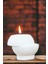 Şamdan Mumluk Dekoratif Mumluk Beyaz Renk Tealight Mumluk Model 25 1