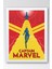 Captain Marvel Çerçeveli Tablo - Kaptan Marvel Poster Tablo 1