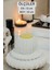 Şamdan Mumluk Dekoratif Mumluk Beyaz Renk Tealight Mumluk Model 1 5