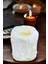 Şamdan Mumluk Dekoratif Mumluk Beyaz Renk Tealight Mumluk Model 30 1