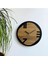 Ahşap Lazer Kesim Modern Duvar Saati, Ahşap 4 mm Mdf Saat Duvar Saati 1