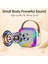 Araoke Hoparlör 5W Tf Kart/usb/tws Özellikli 2inch Bass Mikrofonlu Rgb Işıklı Bluetooth Speaker 4