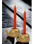 Şamdan Mumluk Dekoratif Mumluk Tealight Mumluk Model 6 Ikili Mumluk 1