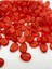 100GR Kırmızı Renk Çatlak Çakıl Model Akrilik Boncuk, Çanta Yapım,hobi Boncuğu (100GR, ~34 Adet) 3