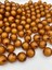 20MM Kahverengi Içi Boncuklu Dünya Akrilik Boncuk, Çanta Yapım Boncuğu (100GR ~20 Adet Boncuk) 1