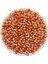 6mm Turuncu - Beyaz Renkli Ebruli Inci Boncuk,takı Yapım, Hobi Boncuğu (25GR ~240 Adet) 1