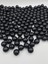 100GR 14MM Siyah Renk Lüks / Lüx Kaplama Plastik Inci Boncuk , Takı Boncuğu (100GR,~62 Adet) 1