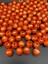 18MM Mat Turuncu Ebruli Karamel Boncuk,takı ve Aksesuar, Çanta Boncuğu (100GR ~28 Adet Boncuk) 1