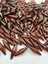 Kahverengi Büyük Arpa Model Akrilik Boncuk,takı,çanta Yapım Boncuğu (100GR,~45 Adet) 1