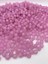 100GR 10MM Mat Buzlu Yapılı Akrilik Pembe Renk Yuvarlak Boncuk,takı,çanta Yapım Boncuğu (~210 Adet) 2