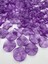 100GR Mor Renk 36MM Kıvrık Yassı Model Çatlak Buzlu Akrilik Boncuk, Çanta Boncuğu (~ 24 Adet) 1