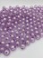 16MM Içi Folyolu Lila / Mor Renk Akrilik Boncuk,takı, Çanta Yapım Boncuğu (100GR,~45 Adet) 2
