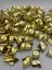 100GR Gold Altınsarısı Renk Metalize Küçük Baklava Model Boncuk Çanta Yapım Boncuğu (~33 Adet) 2