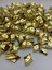100GR Gold Altınsarısı Renk Metalize Küçük Baklava Model Boncuk Çanta Yapım Boncuğu (~33 Adet) 3