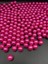 14MM Fuşya / Koyu Pembe Renk Plastik Inci Boncuk, Çanta ve Takı Yapım Boncuğu (100 GR,~65ADET) 1
