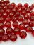 26MM Bordo Renk Dünya Model Akrilik Boncuk,takı, Çanta Yapım Boncuğu ( 100GR,~11 Adet) 2
