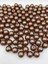 18MM Kahverengi Plastik Inci Boncuk, Çanta ve Takı Yapım Boncuğu (100GR,~33ADET) 1