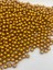 100GR 10MM Mat Metalik Gold/ Altınsarısı Boncuk, Çanta , Takı Yapım Boncuğu (100GR ~180 Adet) 3