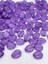 100GR Lila / Mor Renk Çatlak Çakıl Model Akrilik Boncuk, Çanta Yapım,hobi Boncuğu (100GR, ~34 Adet) 3