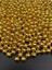 10MM Dünya Model Gold-Altınsarısı Ccb Metalize Plastik Boncuk,takı, Çanta Boncuğu (100GR,~190 Adet) 5