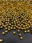 10MM Gold-Altınsarısı Küp Model Ccb Metalize Plastik Boncuk,takı, Çanta Boncuğu (100GR,~185 Adet) 4