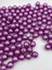 18MM Mor Renk Plastik Inci Boncuk, Çanta ve Takı Yapım Boncuğu (100GR,~33ADET) 2
