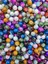 50GR 8mm Desenli Karışık Renkli Cam Inci Boncuk,takı Yapımı,hobi Boncuğu (~70 Adet) 2