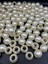 Iri Delikli 50GR 18MM Krem Renk Lüks / Lüx Kaplama Plastik Inci Boncuk (50GR,~16 Adet) 4