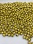 100GR 10MM Yuvarlak Yaldızlı Pütürlü Gold Renk Boncuk,takı,çanta Boncuğu ( 100GR,~190 Adet) 2