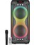 BTS-1829 100W Karaoke Ses Sistemi 2X10 Inç Rgb Efektli Party Box Mikrofonlu Bluetooth Hoparlör 1