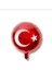 Türk Bayraklı Folyo Balon 1