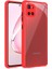Heptek İletişim Galaxy A81 (Note 10 Lite) Kılıf ​​Kaff Kapak-Kırmızı 1