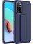 Heptek İletişim Xiaomi Redmi Note 11 Global Kılıf Qstand Kapak-Lacivert 1
