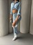 Yırtık Detaylı Yüksek Bel Straight Jeans 4