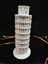 Pizza Kulesi 3D Maket Model Dekor Biblo Pisa Tower 14 x 6.5 x 6.5 cm 3