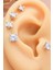 925 Ayar Tek Taş Modeli Minimal Tragus Piercing 2
