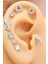 925 Ayar Taşlı Minimal Tragus Piercing 2