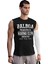 Rocky Balboa Club Siyah Erkek Kesik Kol / Kolsuz T-Shirt 1