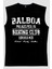 Rocky Balboa Club Siyah Erkek Kesik Kol / Kolsuz T-Shirt 2