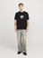 Jorboston Graphıc Tee Ss Crew Neck Black 4