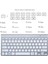 Doogee T30E Tablet 11" Uyumlu Kablosuz Wireless Pilli Türkçe Q Klavye - Gri 5