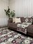 Home Savan Çok Amaçlı Halı-Kilim Örtüsü Çiçek 1