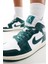 Air Jordan 1 Mid Night Unısex Deri Bilekli Günlük Spor Ayakkabı 3