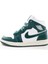 Air Jordan 1 Mid Night Unısex Deri Bilekli Günlük Spor Ayakkabı 4