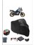 Cfmoto 800Mt Touring Için Arka Çanta Ve Kilit Uyumlu Siyah Motosiklet Branda, Güvenli 1
