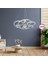 3 Renk Yanabilen Şeker Top Aksesuarlı Modern Ledli Avize 1